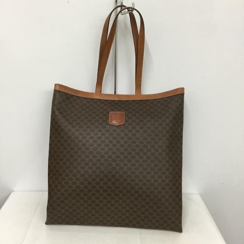 CELINE 表記無し セリーヌ トートバッグ トートバッグ マカダムトートバッグ Tote Bag 茶 / ブラウン / 10141877拍卖