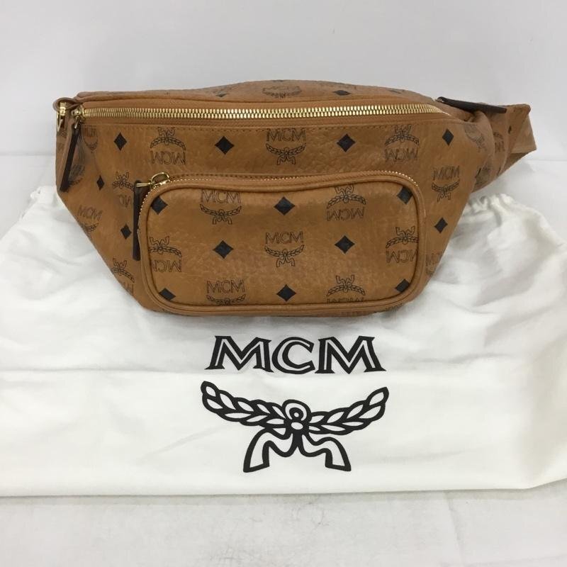 MCM 表記無し エムシーエム ウエストバッグ ウエストバッグ MUZ9SFI22CO001 ボディバッグ Waist Bag Waist Pouch Fanny Bag 10141890拍卖