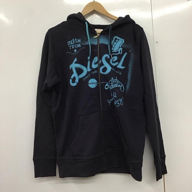 DIESEL L ディーゼル パーカー 長袖 長袖パーカー ジップアップパーカー スウェット Hooded Sweatshirt Hoodie 10141898拍卖