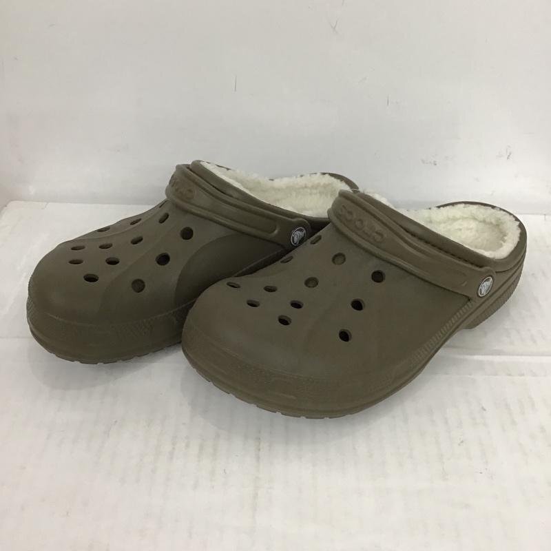crocs 27.0cm クロックス サンダル サンダル 16244-28A Ralen lined Clog 27cm Sandals カーキ / カーキ / 10141984拍卖