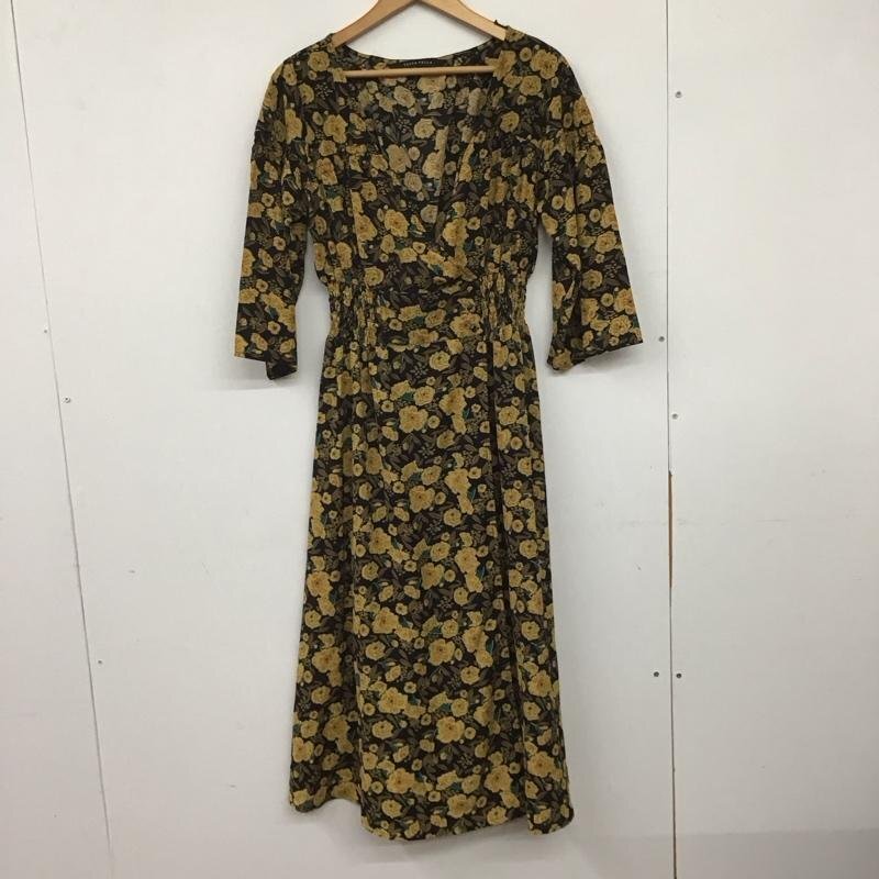 YECCA VECCA FREE イェッカヴェッカ ワンピース ロングスカート 半袖ロングワンピース フレアスカート ウエスト切り替え 10142057拍卖