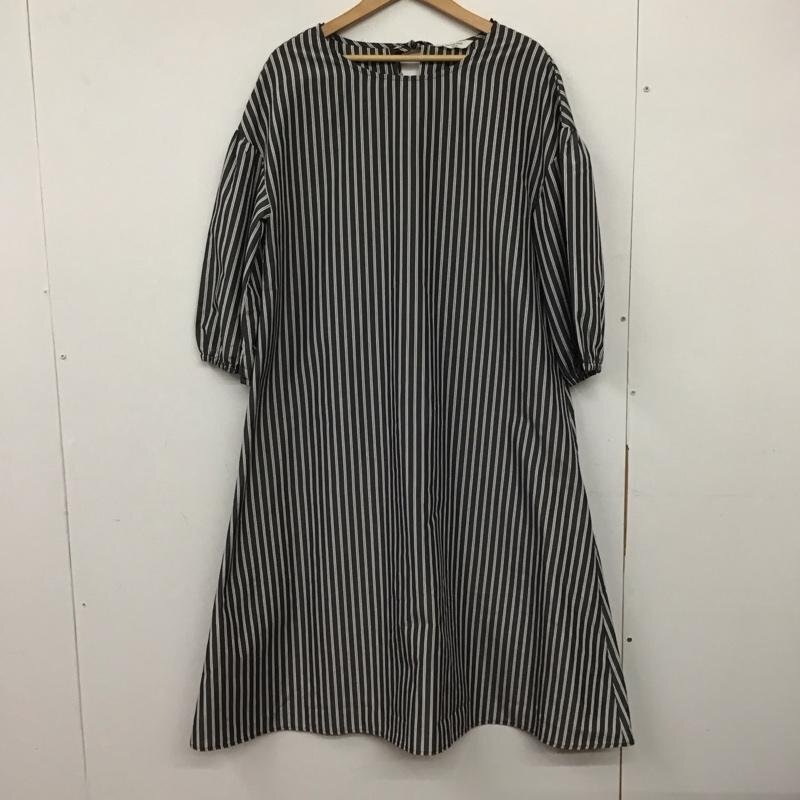 Samansa Mos2 FREE サマンサモスモス ワンピース ロングスカート 長袖シャツワンピース ロングワンピース ストライプ 10142073拍卖