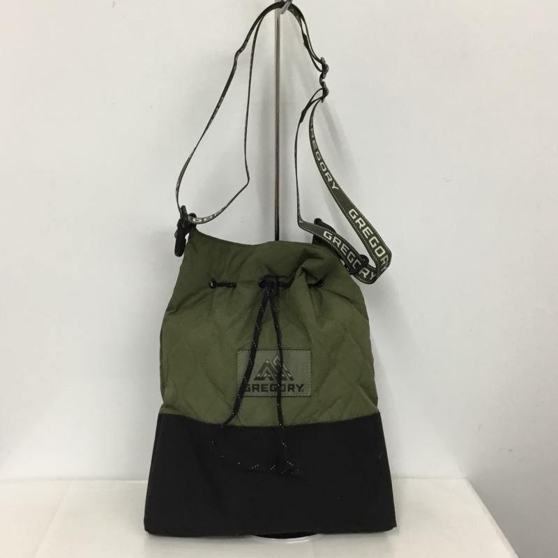 GREGORY 表記無し グレゴリー ショルダーバッグ ショルダーバッグ Shoulder Bag カーキ / カーキ / X 黒 / ブラック / 10142190拍卖