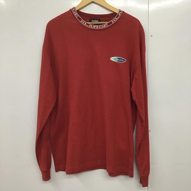 XLARGE XL エクストララージ カットソー 長袖 長袖カットソー クルーネックカットソー プリントカットソー Cut and Sewn 10142417拍卖