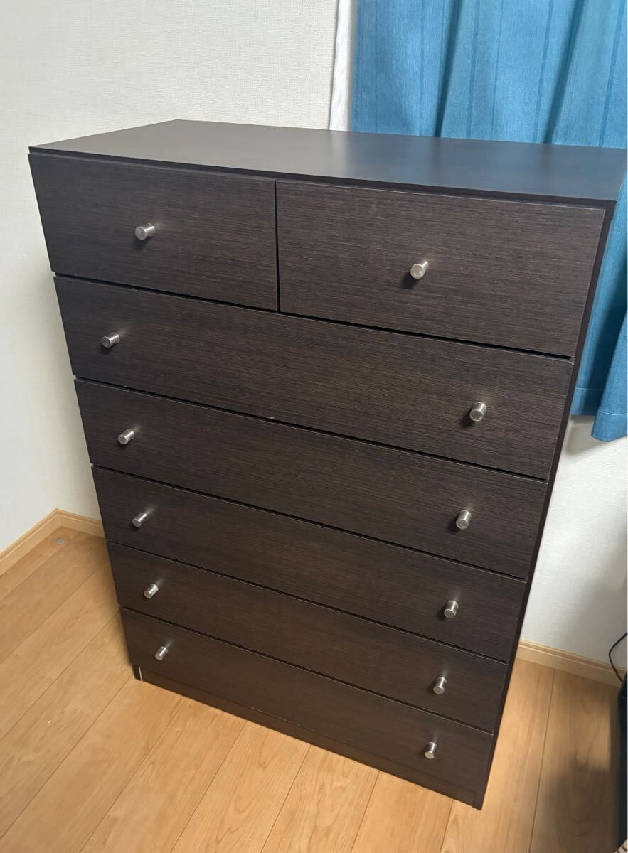 【広島市】引き取り限定 タンス チェスト ハイチェスト 引き出し 整理タンス拍卖
