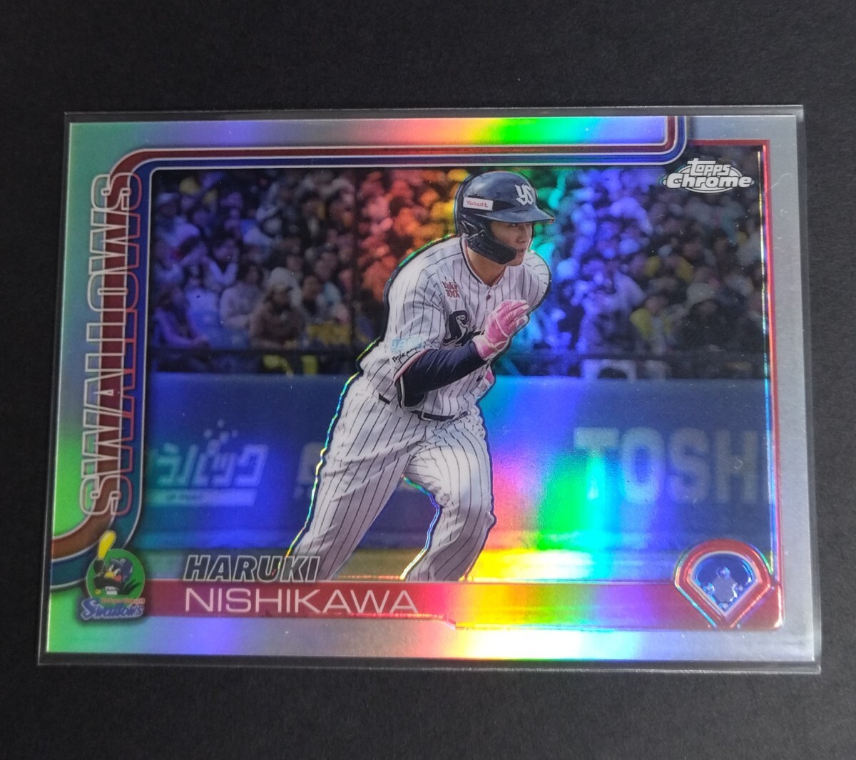 2025年topps chrome NPB 西川遥輝(ヤクルト) リフラクター! No,207。Refractor 拍卖