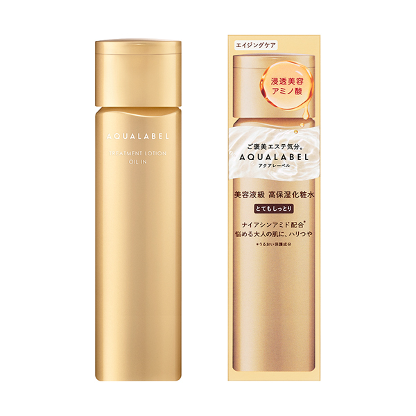 アクアレーベル トリートメントローション (オイルイン) とてもしっとり SHISEIDO 19899拍卖
