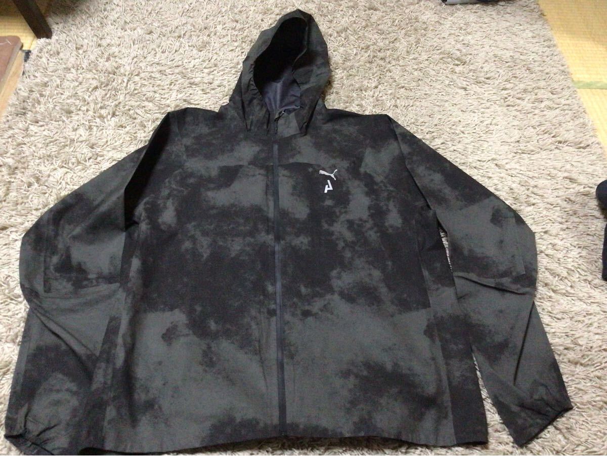 プーマ シーズンズ ストーム シェル PUMA SEASONS STORMCELL LIGHT パッカブル ジャケット グレデーション柄 XL 防水 撥水加工 523250-51拍卖