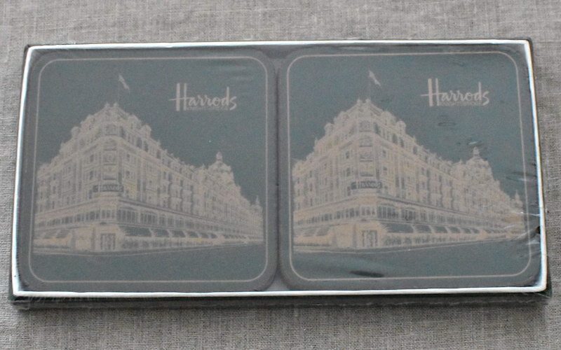 ハロッズ コースター6個セット (未使用品)拍卖