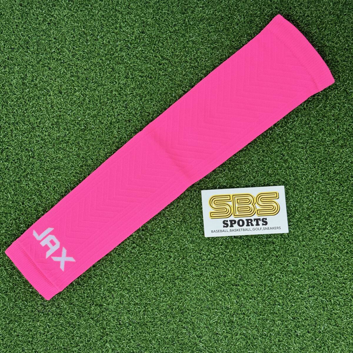 【USサイズ L/XL】 JAX アームスリーブ 野球 ピンク 1枚入り拍卖