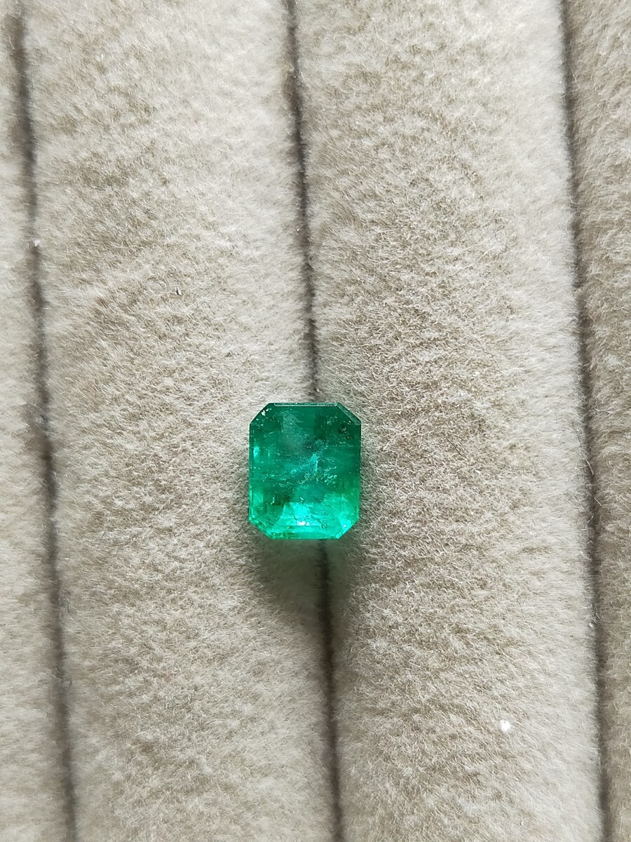 天然エメラルド 1.125ct ルース natural EMERALD 1ct 1カラット loose エメラルド 拍卖