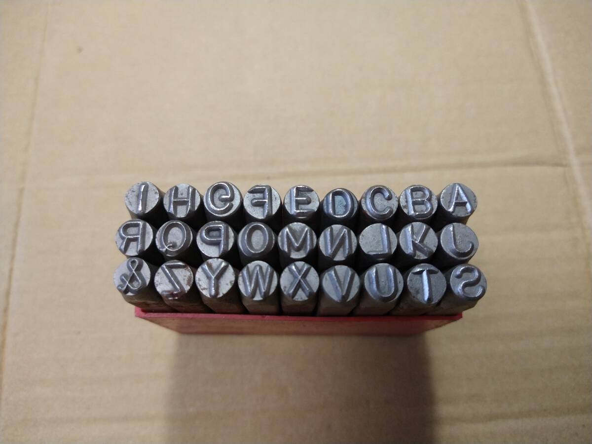 スチールポンチセット Monotaro + Amacho Steel Stamp拍卖