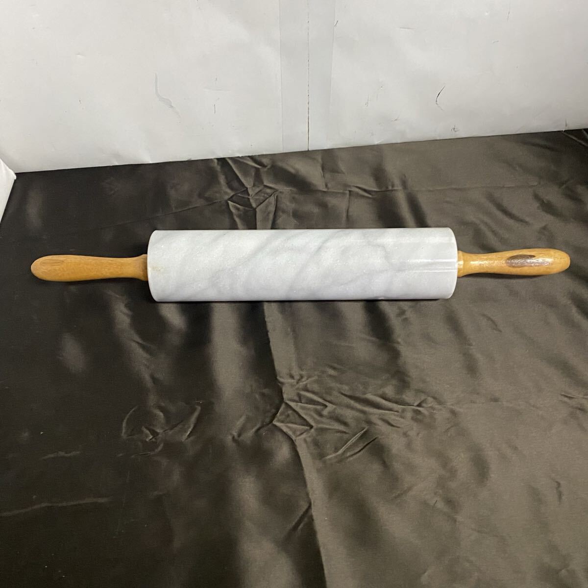 大理石 木製ハンド ローラー めん棒拍卖