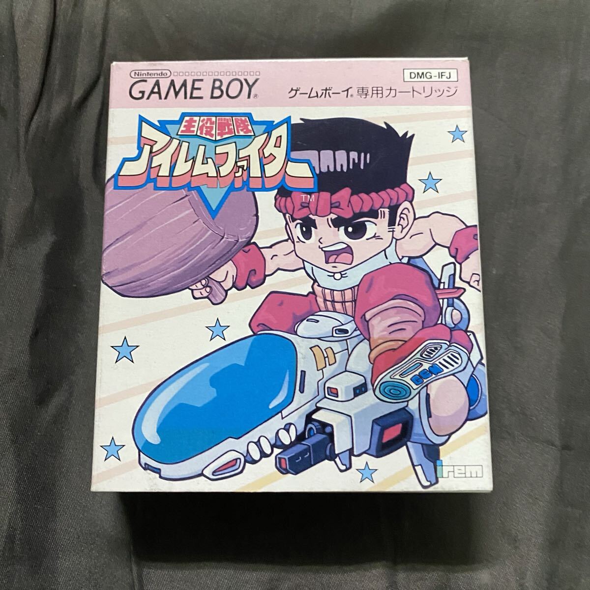 GBソフト 主役戦隊アイレムファイター 箱 説明書付き ゲームボーイ拍卖