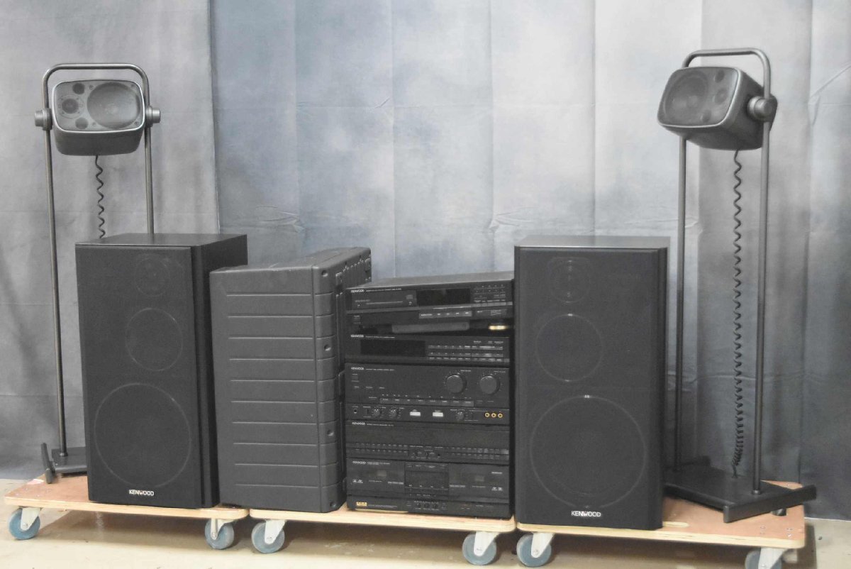 【J】Kenwood S-V77E/CM-11/DP-5E/T-7E/A-7E/GE-77E/X-7E/SW-77E システムコンポ ケンウッド 3075024拍卖