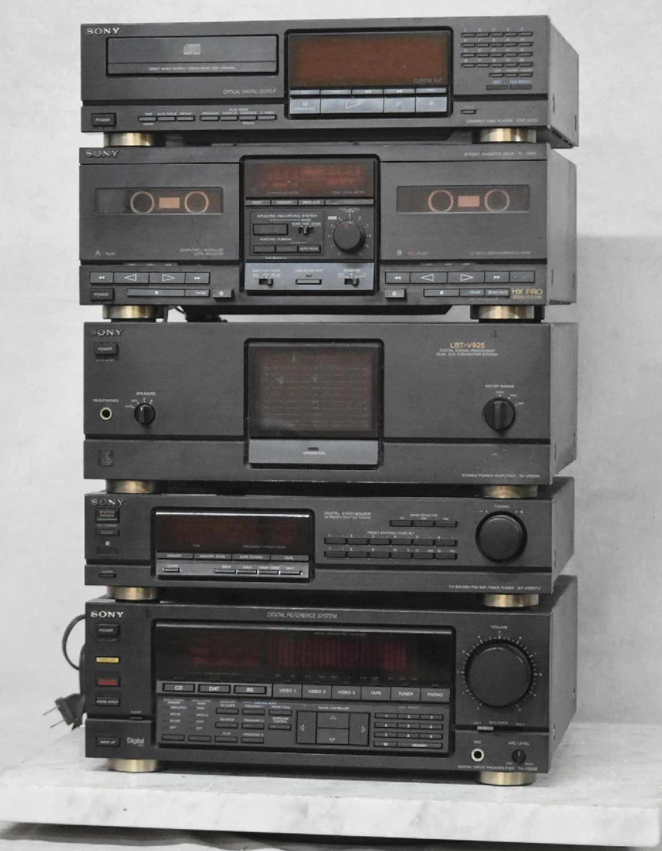 【J】SONY CDP-V925/TC-V925/TA-V925N/ST-V925TV/TA-V925E システムコンポ ソニー 3074862拍卖