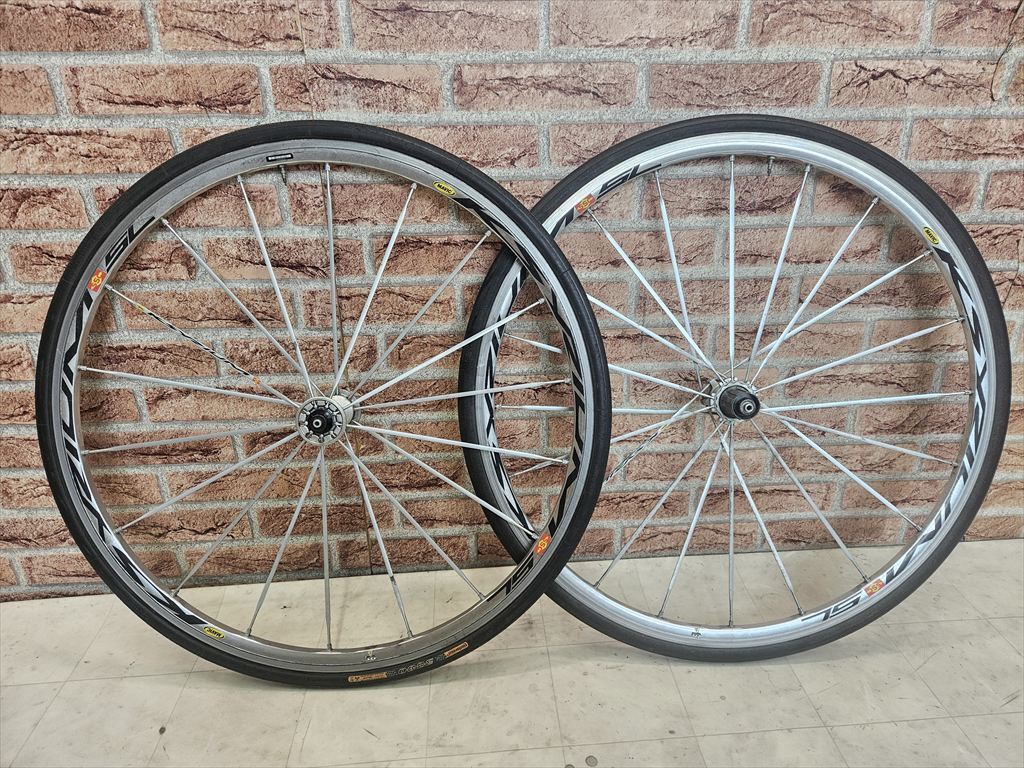 ■ MAVIC KSYRIUM SL 622×13 マビック キシリウム シマノ11s対応 前後ホイール クリンチャー ロード 700c 同梱発送承中!!拍卖