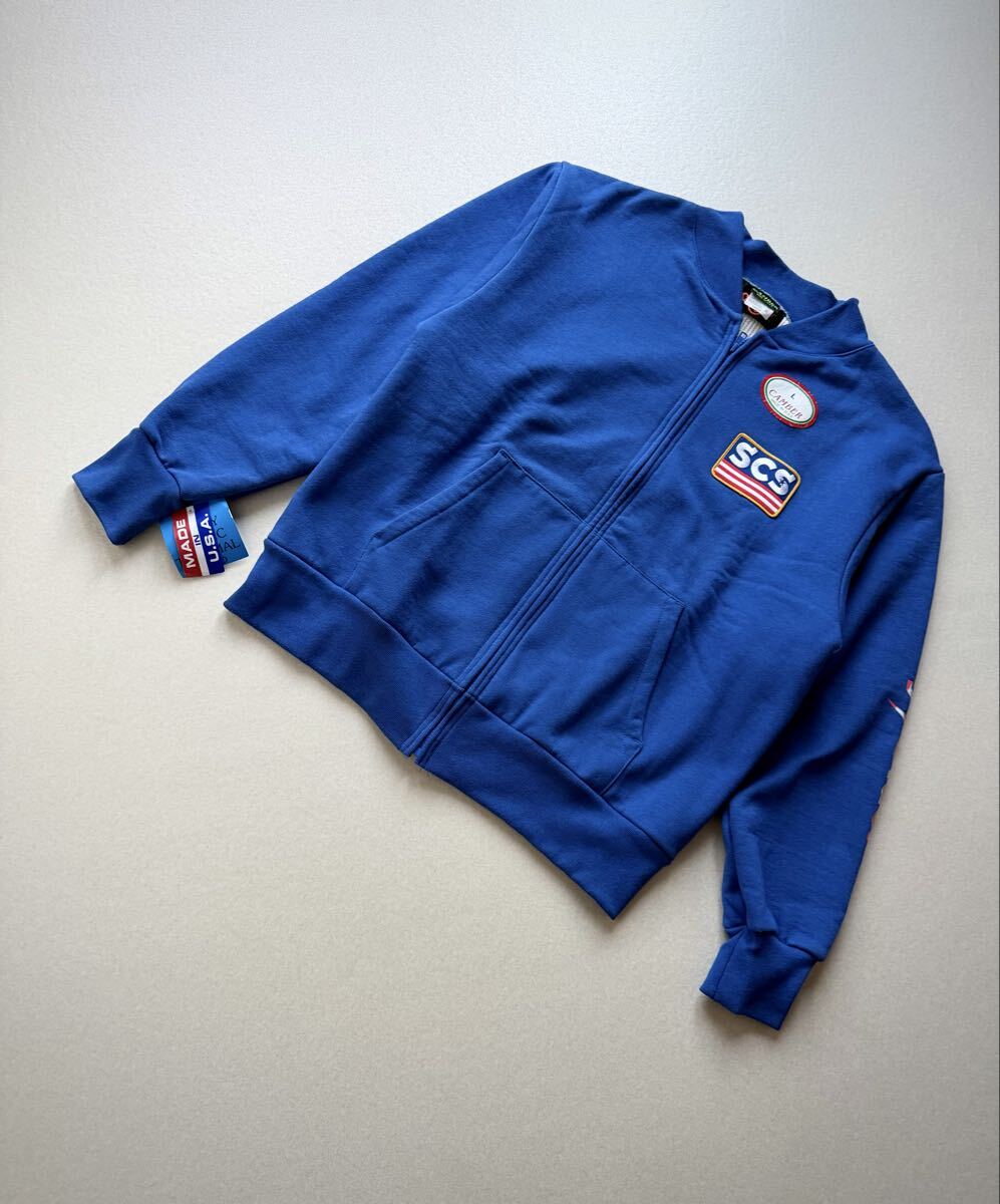 DEAD STOCK USA製 CAMBER × SUNNY C SIDER SWEAT アメリカ製 キャンバー サニーシーサイダー ダブルフェイス ジップアップスウェット拍卖