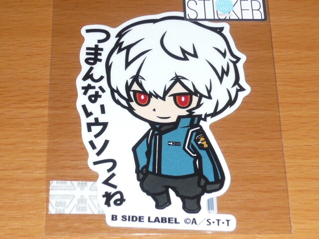 ◆空閑遊真 つまんないウソつくね◆ワールドトリガー ステッカー◆B-SIDE LABEL◆拍卖
