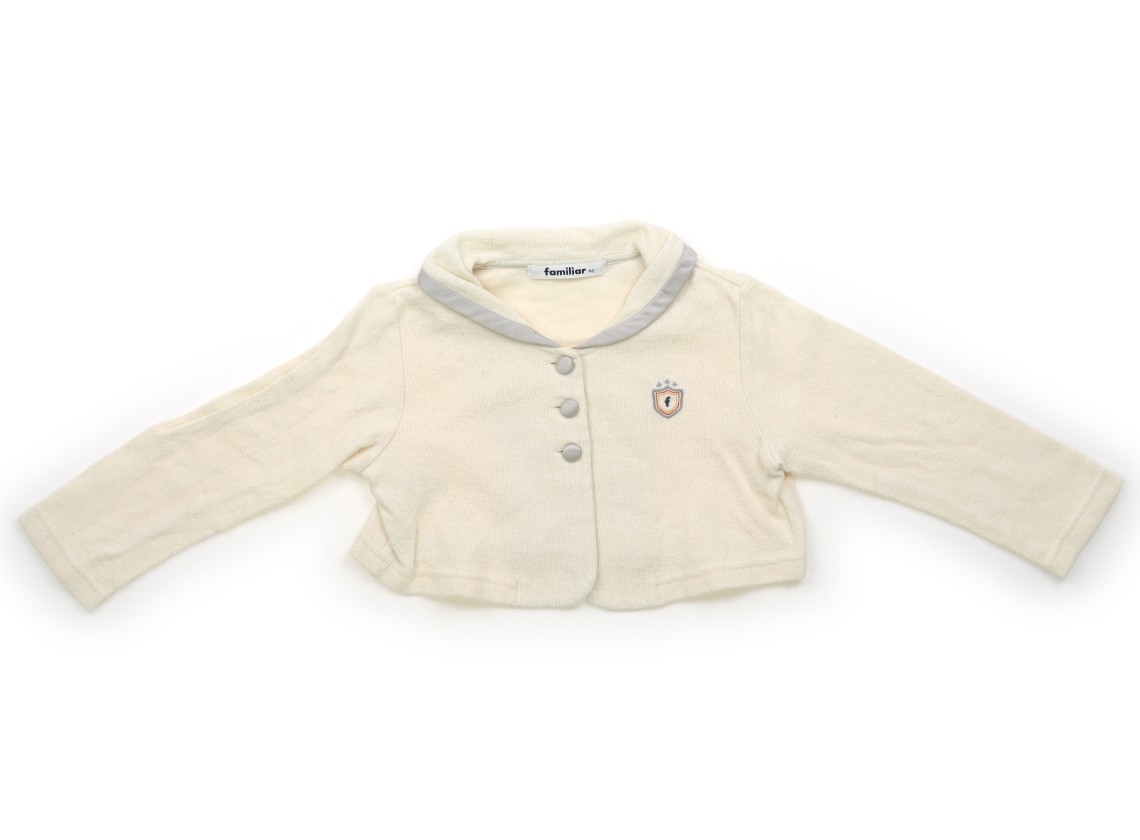 ファミリア familiar カーディガン 90サイズ 女の子 子供服 ベビー服 キッズ拍卖