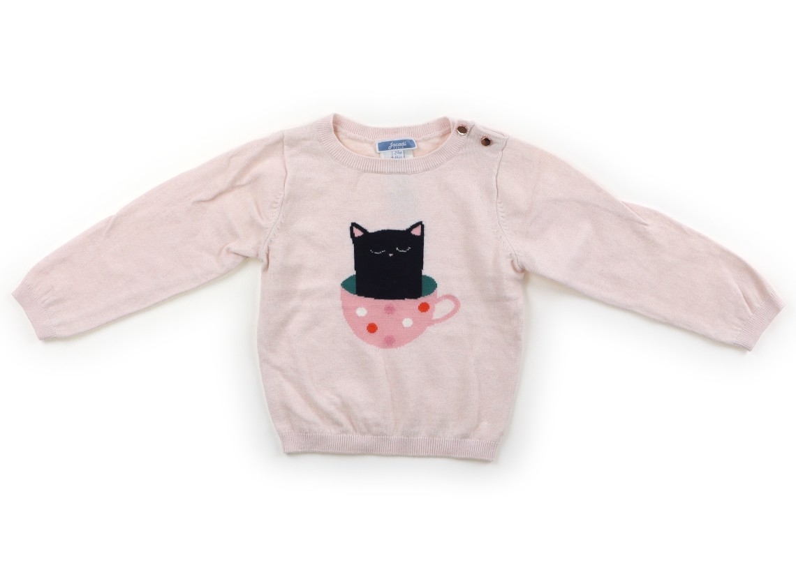 ジャカディ Jacadi ニット・セーター 80サイズ 女の子 子供服 ベビー服 キッズ拍卖