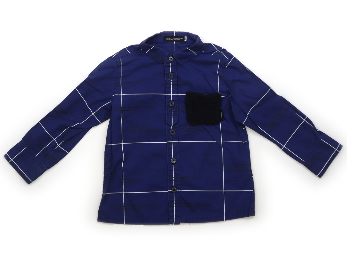べべ BeBe シャツ・ブラウス 100サイズ 男の子 子供服 ベビー服 キッズ拍卖