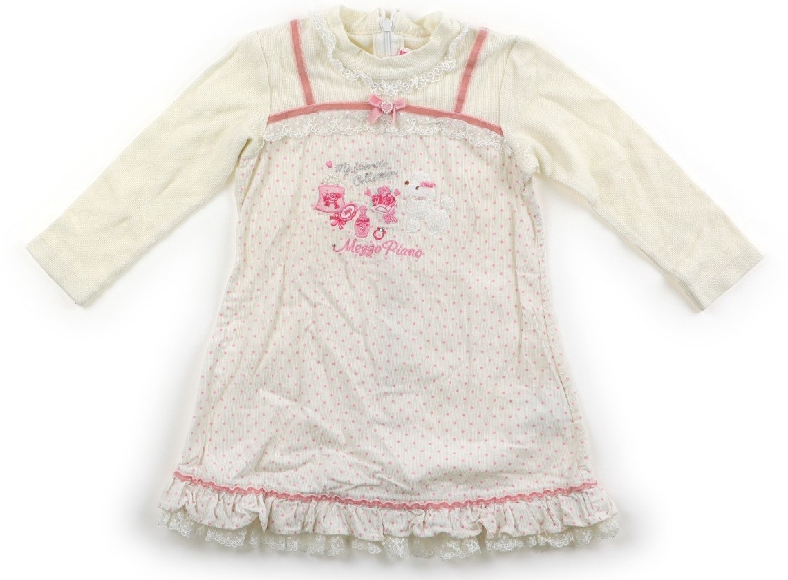 メゾピアノ mezzo piano ワンピース 100サイズ 女の子 子供服 ベビー服 キッズ拍卖