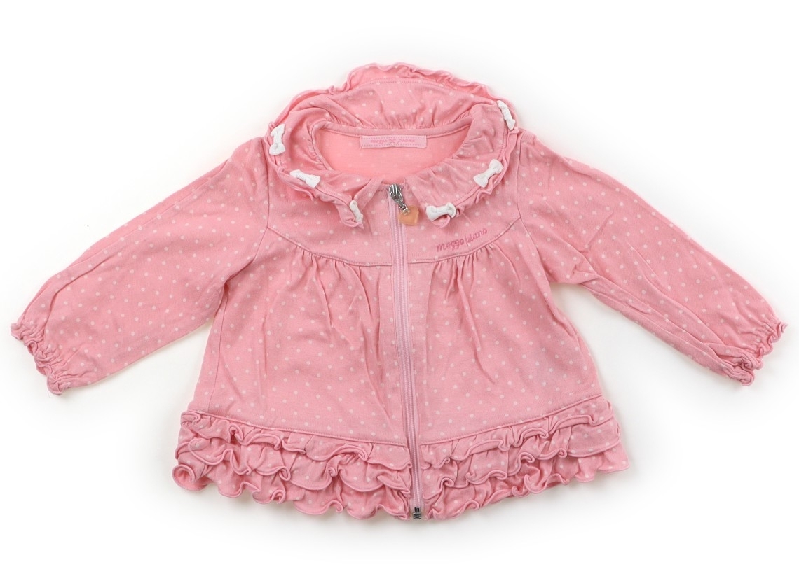メゾピアノ mezzo piano カーディガン 70サイズ 女の子 子供服 ベビー服 キッズ拍卖