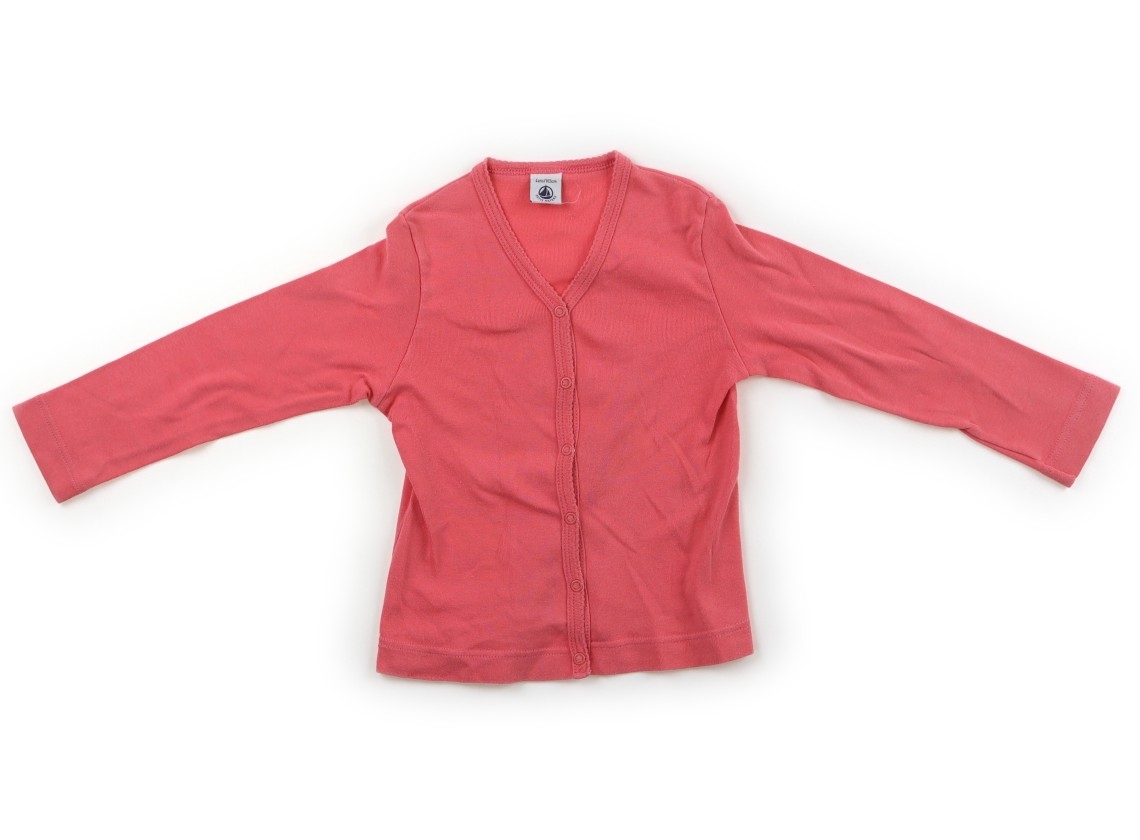 プチバトー PETIT BATEAU カーディガン 100サイズ 女の子 子供服 ベビー服 キッズ拍卖