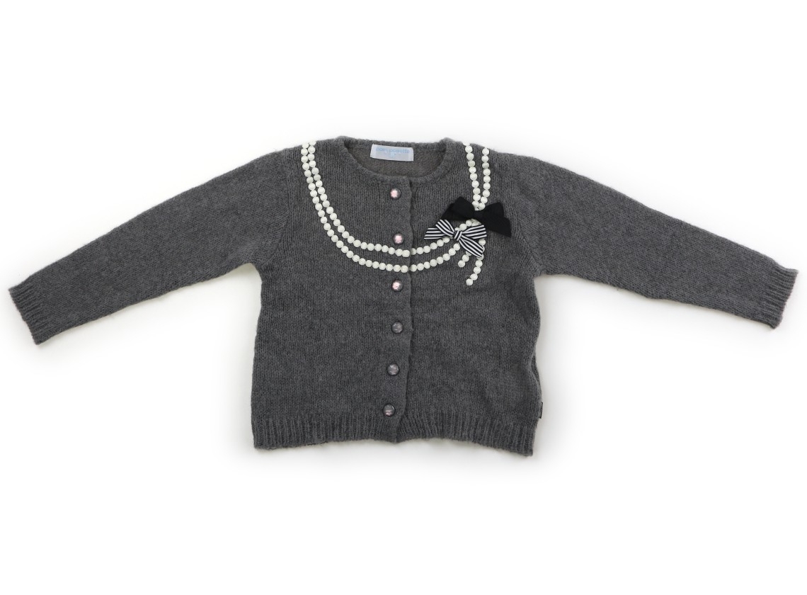 ポンポネット pom ponette カーディガン 100サイズ 女の子 子供服 ベビー服 キッズ拍卖