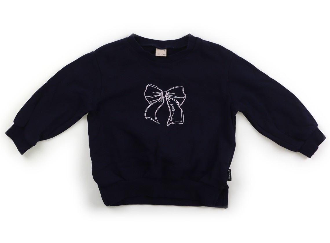 プティマイン petit main トレーナー・プルオーバー 100サイズ 女の子 子供服 ベビー服 キッズ拍卖