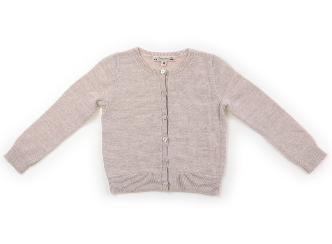 ボンポワン bonpoint カーディガン 95サイズ 女の子 子供服 ベビー服 キッズ拍卖