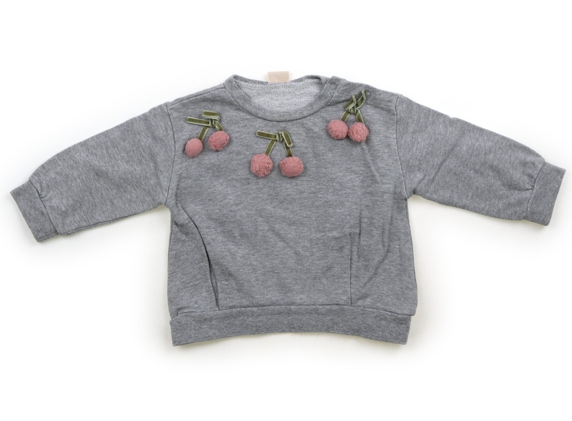 プティマイン petit main トレーナー・プルオーバー 80サイズ 女の子 子供服 ベビー服 キッズ拍卖