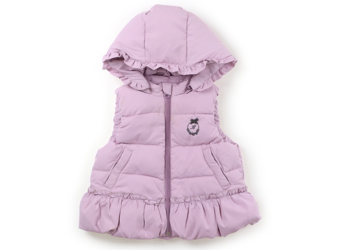 べべ BeBe ベスト 100サイズ 女の子 子供服 ベビー服 キッズ拍卖