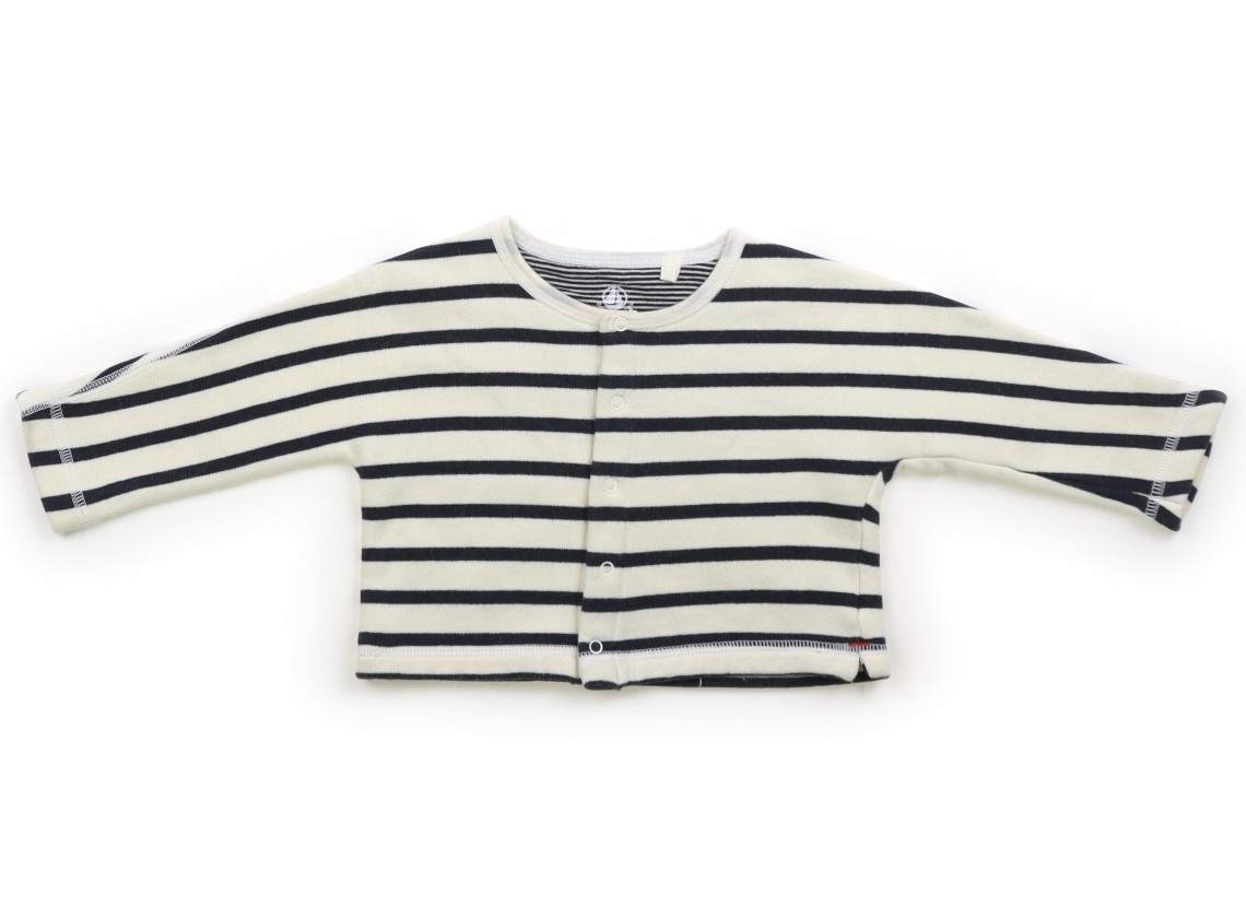 プチバトー PETIT BATEAU カーディガン 70サイズ 男の子 子供服 ベビー服 キッズ拍卖