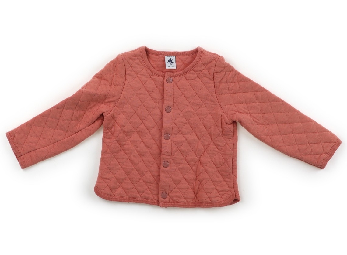 プチバトー PETIT BATEAU カーディガン 95サイズ 女の子 子供服 ベビー服 キッズ拍卖