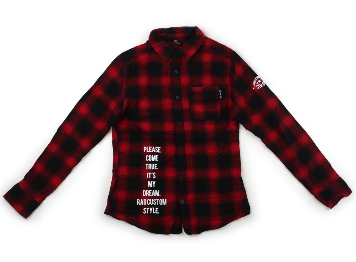 ラッドカスタム RAD CUSTOM シャツ・ブラウス 160サイズ 男の子 子供服 ベビー服 キッズ拍卖