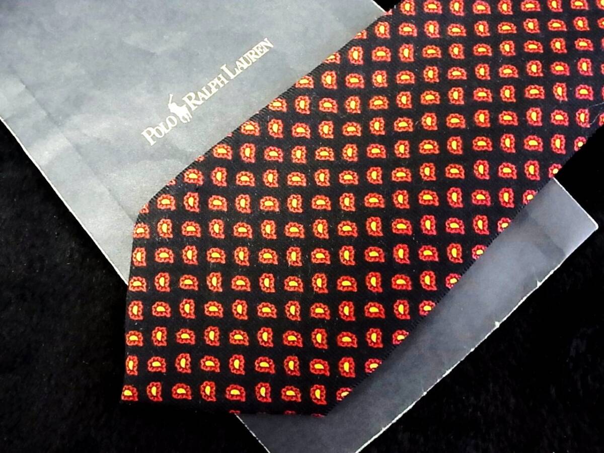 ★*:.*:【美品】WL1032☆【ウール100%】ラルフ ローレン【POLO RALPH LAUREN】ネクタイ拍卖