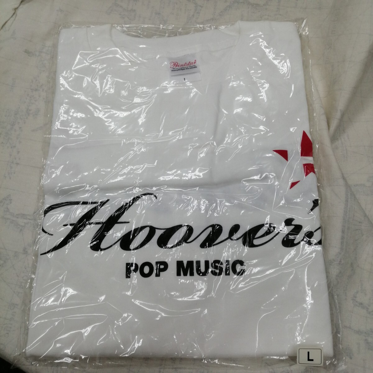 E11 バンドTシャツ 【未開封品】フーバーオーバー 白 HOOVER OVER pop music 拍卖