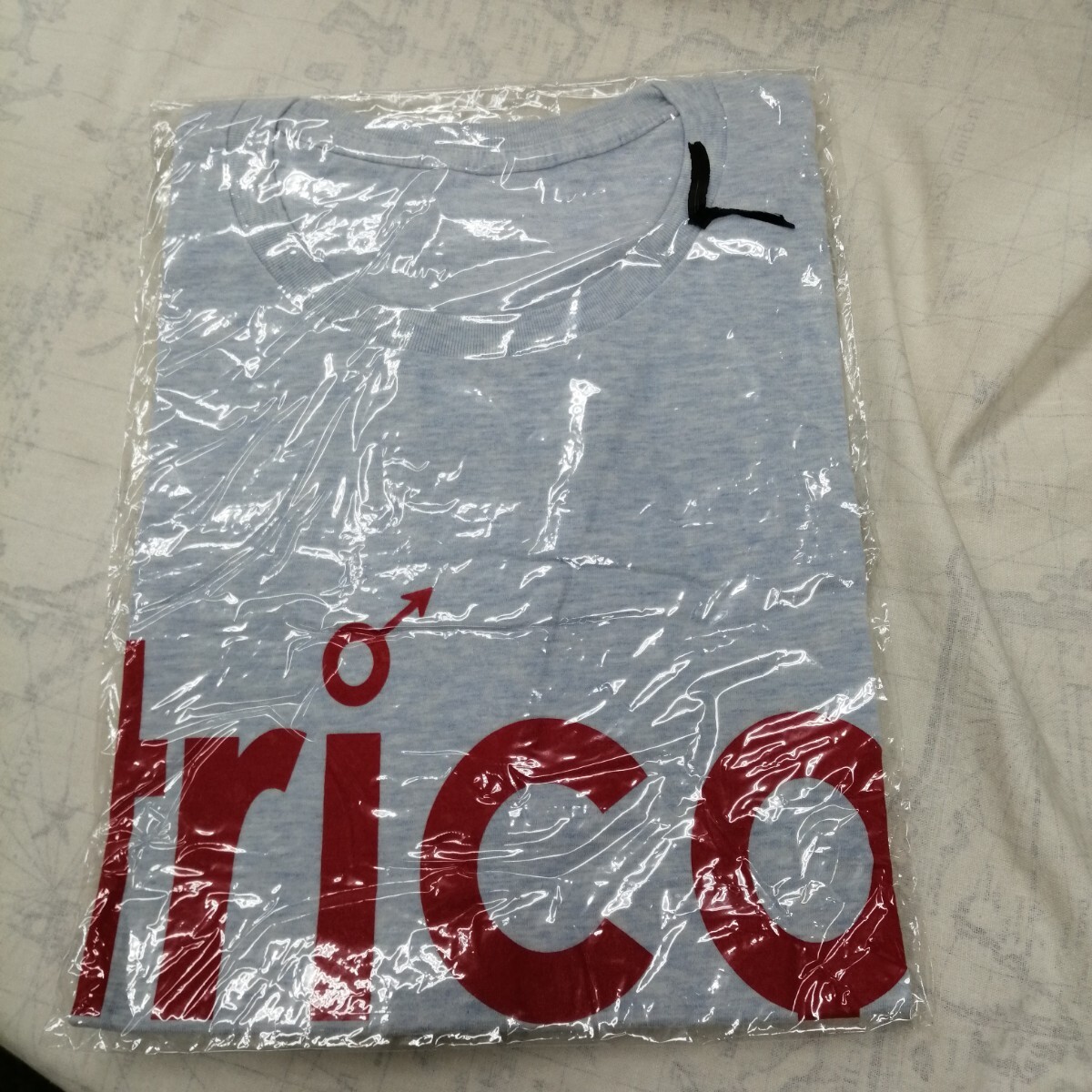 E11 バンドTシャツ 【未開封品】トリコ tricot ロゴT 杢ブルー拍卖