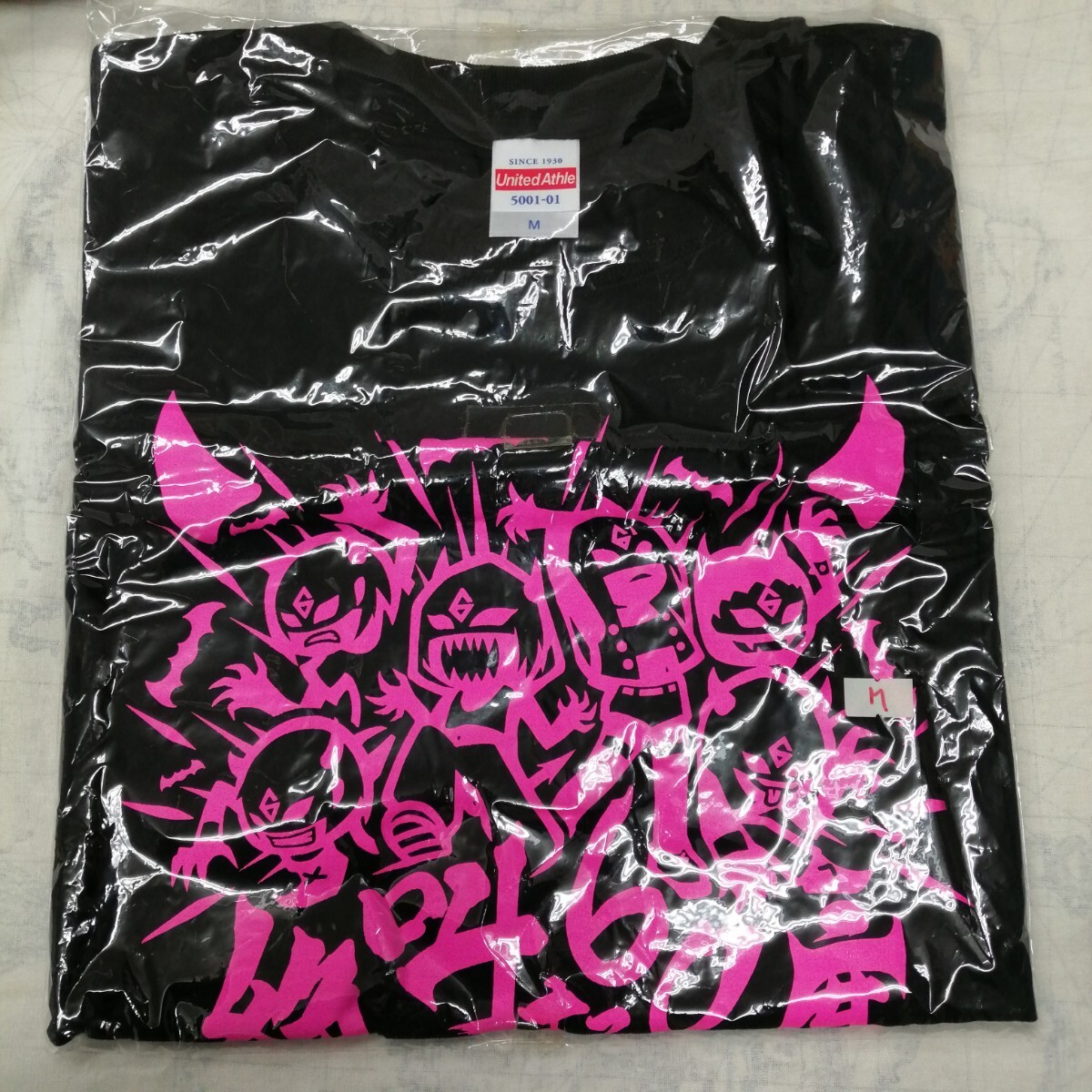 E11 バンドTシャツ 【未開封品】 絶叫する60度 ピンクロゴ SCREAMING SIXTIES 拍卖