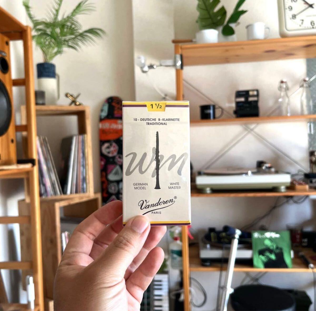 10芦 クラリネット allemande Vandoren 白マスの伝統力1.5 新品 未開封品 配送料無料 バンドレン KLARINET CLARINET リード拍卖