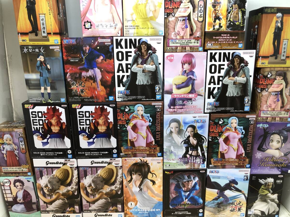 065K3065★未開封! フィギュア まとめ売り ワンピース ドラゴンボール 呪術廻戦 転スラ 推しの子 TOLOVEる 水星の魔女拍卖