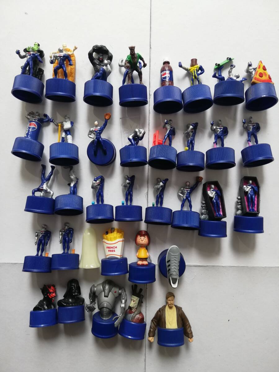 ペプシマン ボトルキャップ★フィギュア スターウォーズ スヌーピー スニーカー おもちゃ 玩具 グッズ 食玩 ジャンク PepsiMan拍卖