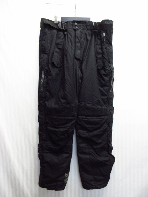 KOMINE コミネ 中綿入りライディングパンツ メンズ5L LLLLL 超ビッグサイズ ライダースパンツ 保温防寒バイクウエア 秋冬ズボン 黒10292拍卖