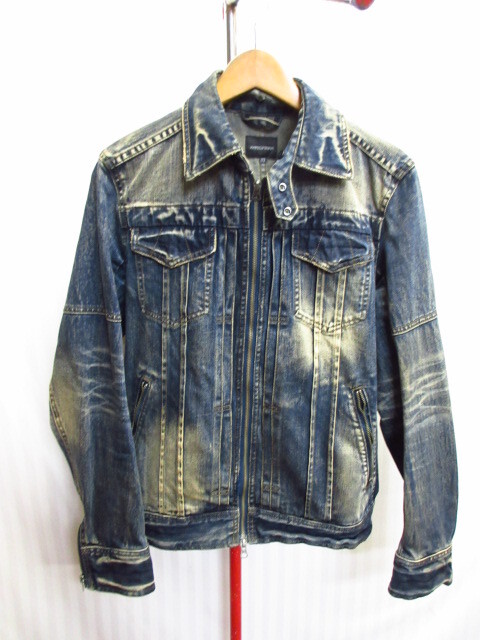 RATTLE TRAP ラトルトラップ デニムジャケット メンズ03 ヴィンテージ仕様デニム地ブルゾン トラッカージャケット ジャンパー 10292拍卖