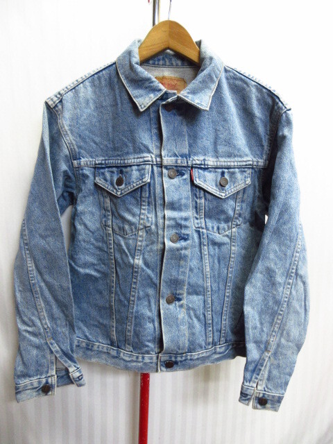 リーバイス 90sビンテージ W7505 SIZE M デニムジャケット トラッカージャケット デニム地ブルゾン インディゴジャケット 古着好き10314拍卖