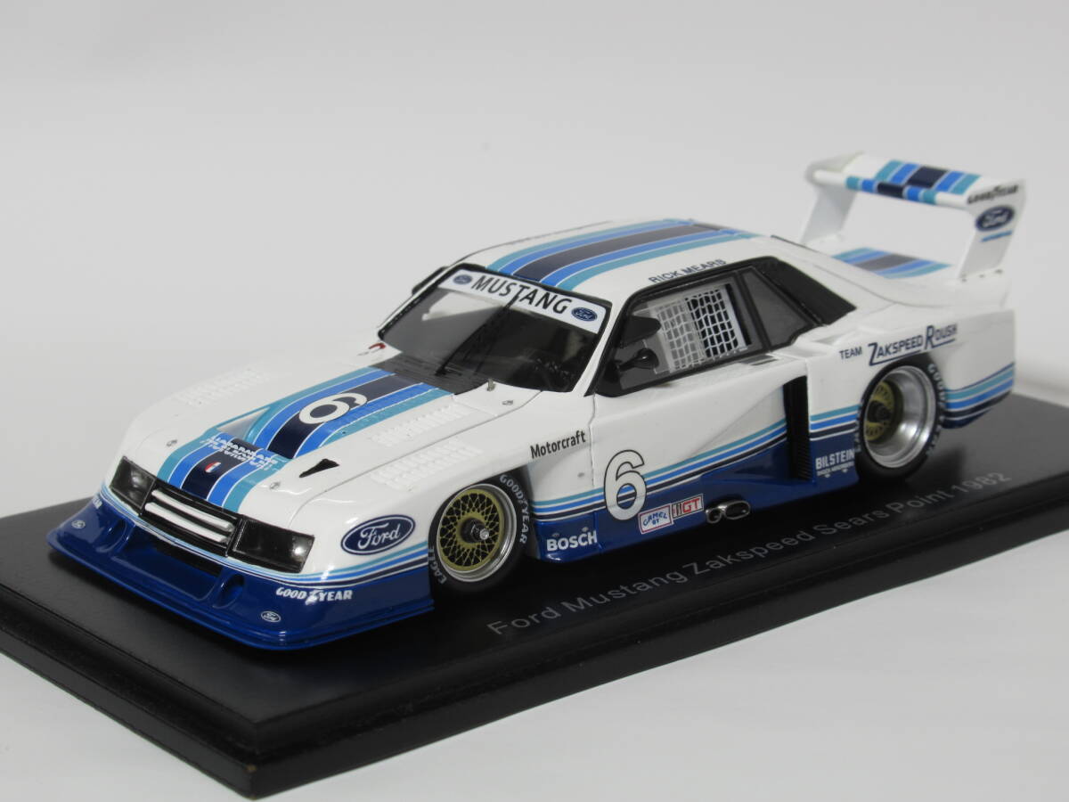 1/43 フォード マスタング ザクスピード #6 R.メアーズ シアーズポイント 1982拍卖