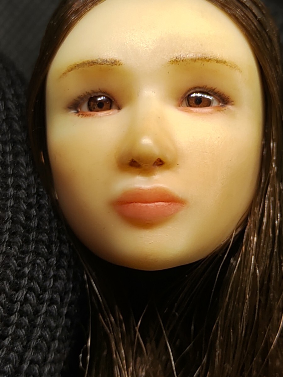 1/6 カスタムヘッド 可動アイ 可動眼球 1/6 オリジナルヘッド オビツ27 TBleague 12インチ 12インチ オビツ拍卖