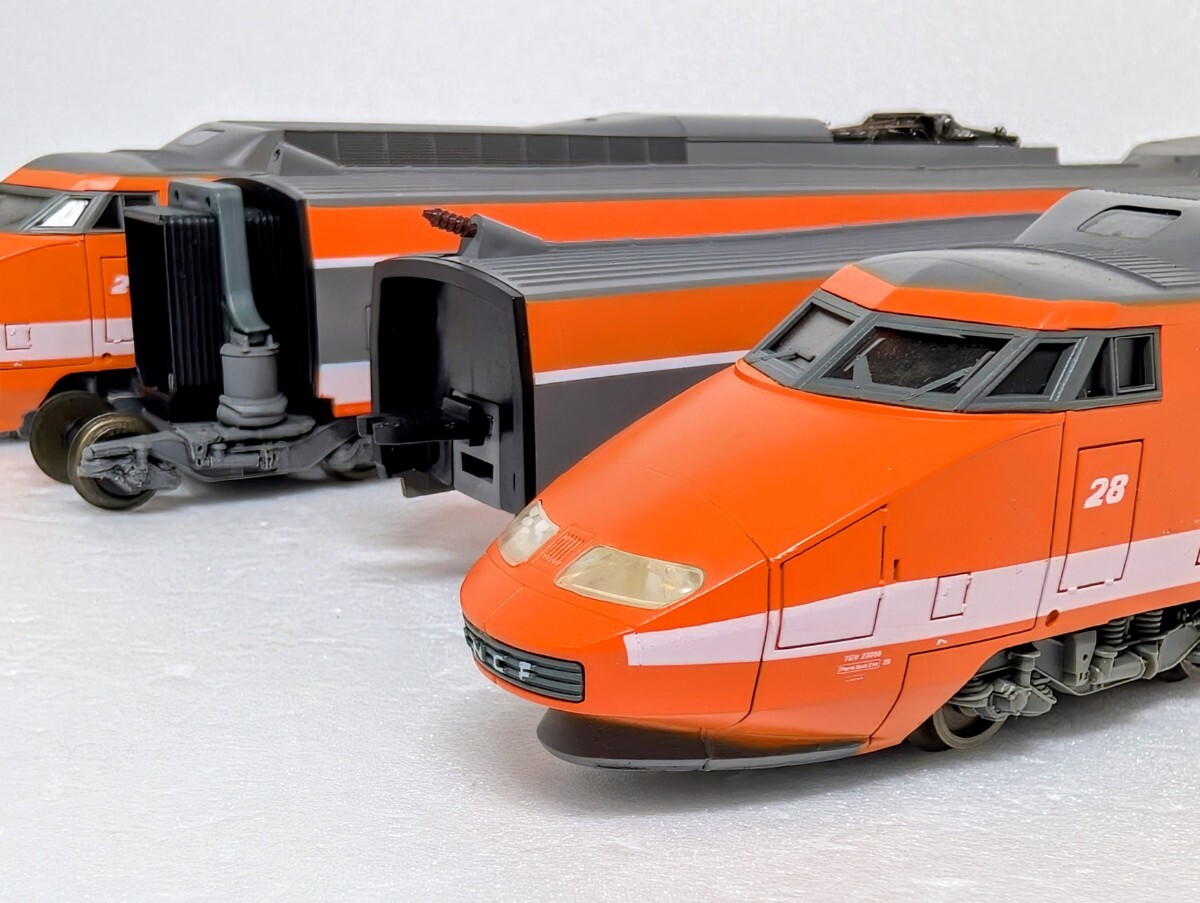 Lima フランス国鉄 SNCF TGV 高速列車 4両セット HOゲージ ジャンク拍卖